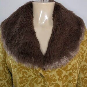 Vintage 60's inspired fall coat with belt